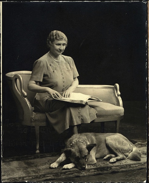 Helen Keller 1947 cc lisence Archives New Zealand