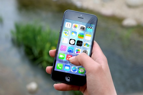 Hand apple iphone smartphone