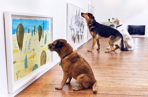 World first dog art exhibition dominic wilcox london 12